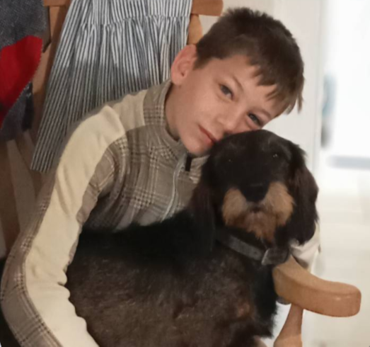 Hugs with pets