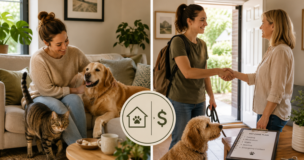 Paid Guardians and mutual exchange Guardians offering trusted home and pet care