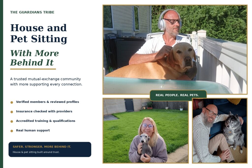 The Guardians Tribe house and pet sitting community with Homeowners, Guardians and pets